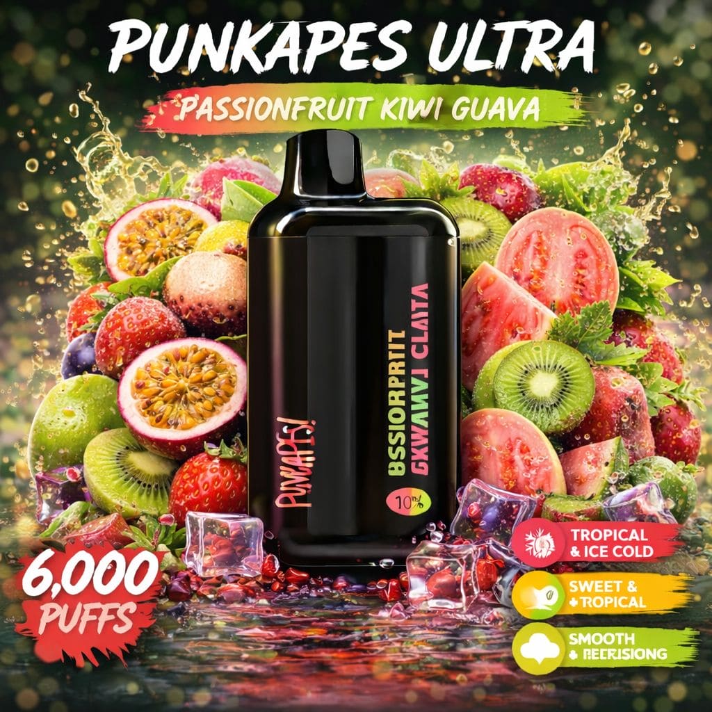 PASSIONFRUIT KIWI GUAVA - PUNKAPES ULTRA 6,000
