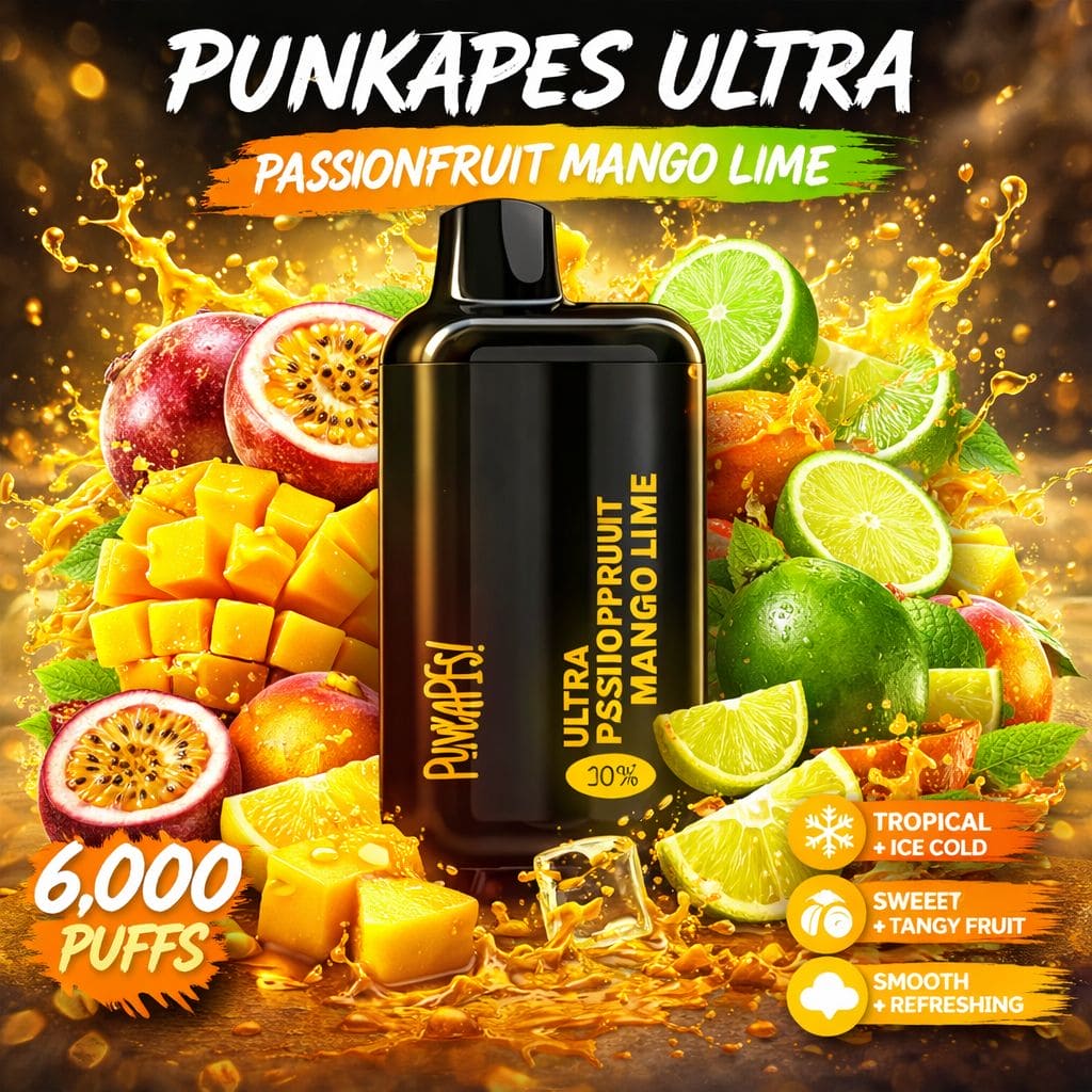 PASSIONFRUIT MANGO LIME - PUNKAPES ULTRA 6,000