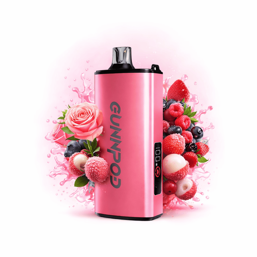 ROSE AND BERRY LYCHEE (NEW!) - GUNNPOD EVO 15,000
