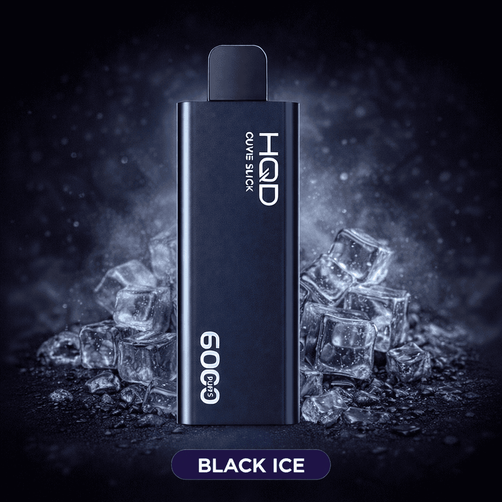 HQD Black Ice 6000 Puffs Vape